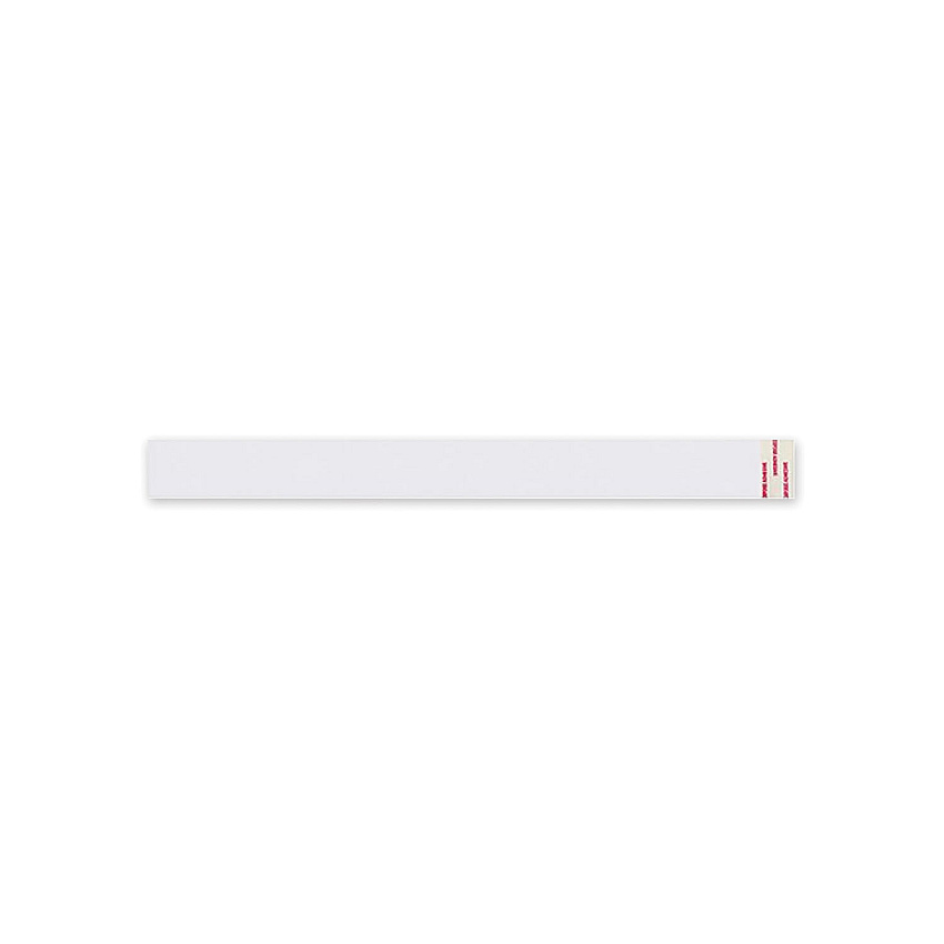 Hoffmaster Peel and Seal Tamper Evident Food Container Bands, 1.5" x 24", White, Paper, 2,500/Carton (883173)
