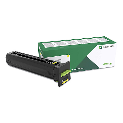 Lexmark 82K0XYG Return Program Extra High-Yield Toner, 22,000 Page-Yield, Yellow