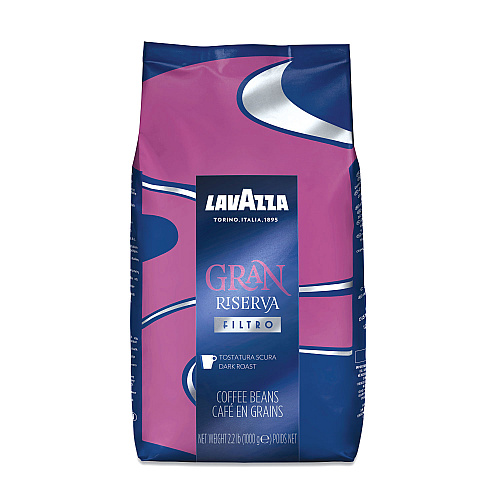 Lavazza&reg; Gran Riserva Whole Bean Coffee, Dark and Bold, 2.2 lb Bag (3454)