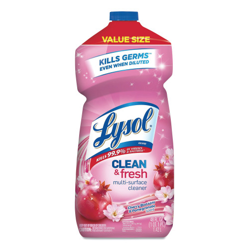 Lysol Clean and Fresh MultiSurface Cleaner, Cherry Blossom and