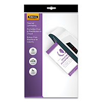 Fellowes Laminating Pouches, 3 mil, 9" x 14.5", Gloss Clear, 25/Pack (52006)