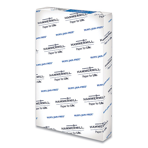 Hammermill Copy Plus Print Paper, 92 Bright, 20 lb Bond Weight, 8.5 x 14, White, 500/Ream (105015)