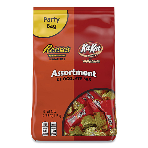 Hershey's Miniatures Variety Pack, Assorted, 35 oz (99983)
