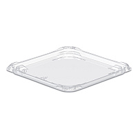 Tamperguard Snack Box Lid, 5.9 X 5.9 X 0.4, Clear, Plastic, 300/carton