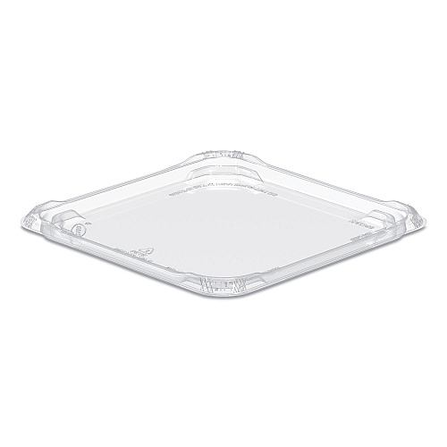 Tamperguard Snack Box Lid, 5.9 X 5.9 X 0.4, Clear, Plastic, 300/carton