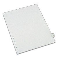 Avery Preprinted Legal Exhibit Side Tab Index Dividers, Allstate Style, 10-Tab, 29, 11 x 8.5, White, 25/Pack 25 x Divider(s) - Side Tab(s) - 29 - 1 Tab(s)/Set - 8.5" Divider Width x 11" Divider Length - Letter - 8.50" Width x 11" Length - White Pa (82227)