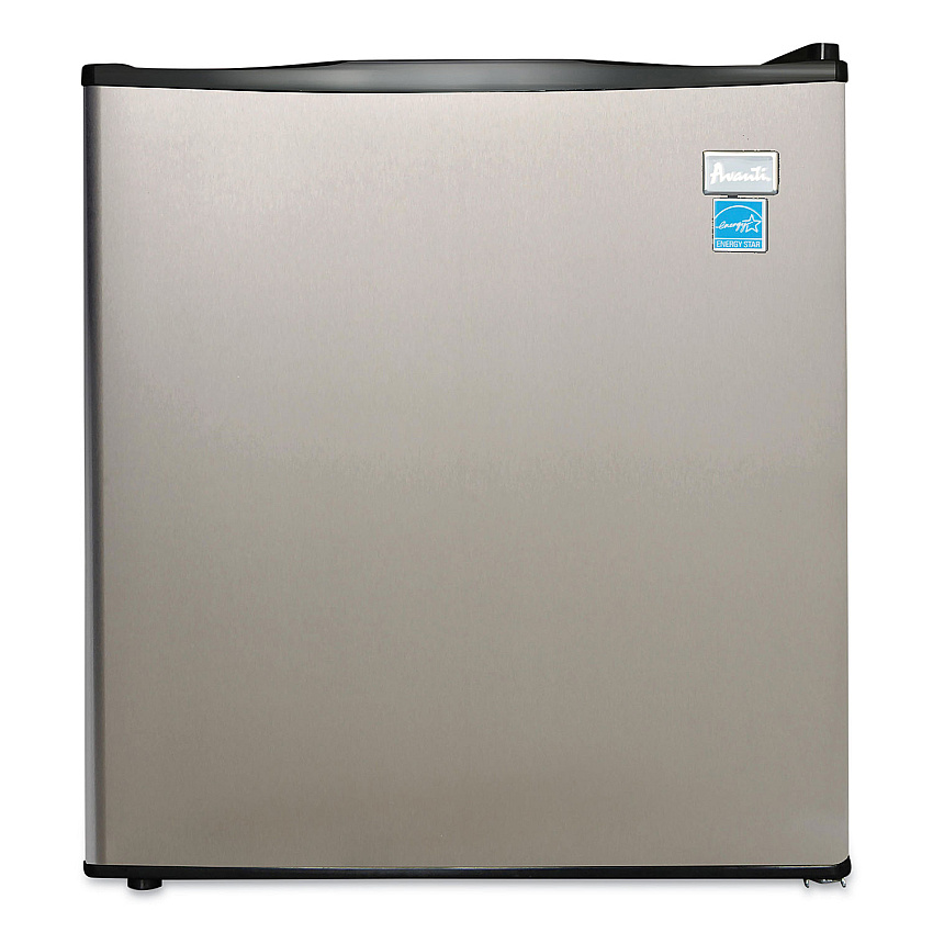 Avanti 1.7 Cu. Ft. All Refrigerator, Stainless Steel/Black (AR17T3S)