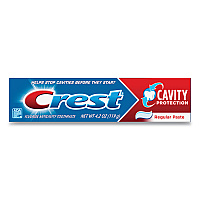 Crest Cavity Protection Toothpaste, Regular, 4.2 oz Tube (322)