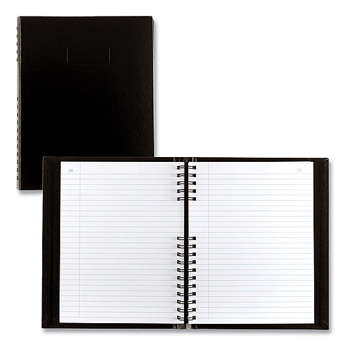 Blueline AccountPro Records Register Book, Black Cover, 9.5 x 6 Sheets, 300 Sheets/Book (A7963C01)