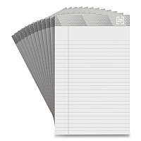 TRU RED Notepads, Narrow Rule, 50 White 5 x 8 Sheets, 12/Pack (24419917)
