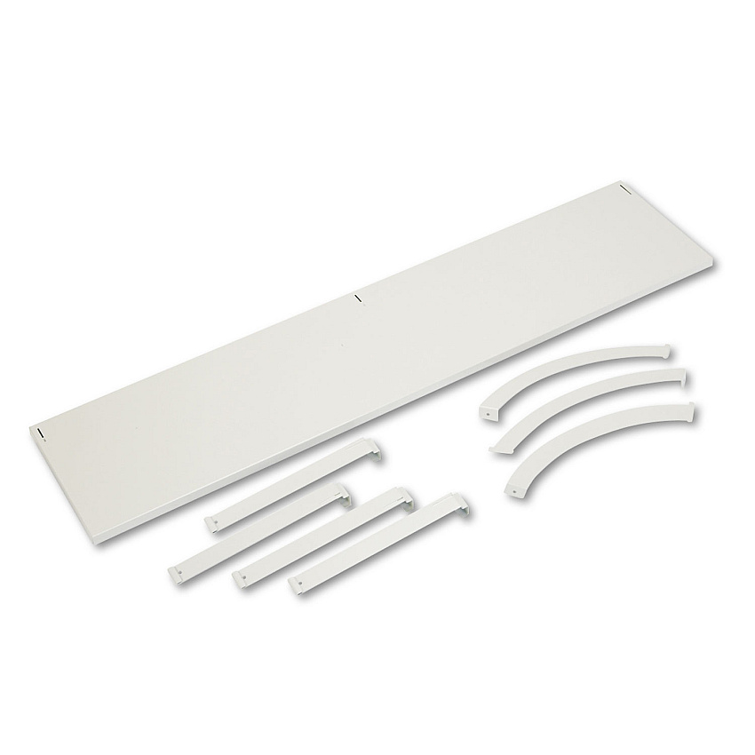 HON Verse Panel System Hanging Shelf, 60w x 12.75d, Gray (VSH60GYGY)