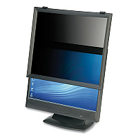 AbilityOne 7045016873470 SKILCRAFT Privacy Shield Privacy Filter with Frame, Desktop LCD Monitor, Widescreen, 27