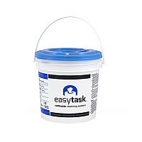 Easytask Bucket, Plastic, White, 6/cs, Case Of 6 (N-ETB)