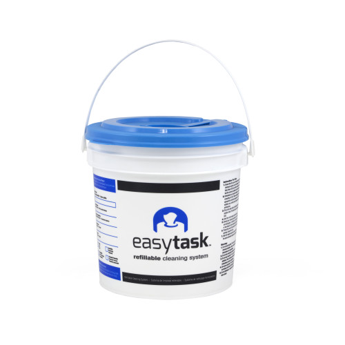 Easytask Bucket, Plastic, White, 6/cs, Case Of 6 (N-ETB)