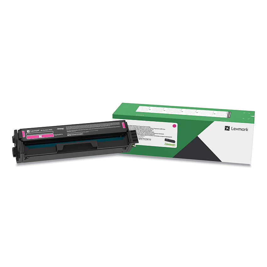 Lexmark C341XM0 Return Program Extra High-Yield Toner, 4,500 Page-Yield, Magenta