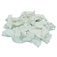 Reclaimed T-shirt Material, Spaceworks, White - 25lb Box (71500-25-SW)