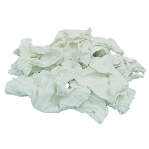 Reclaimed T-shirt Material, Spaceworks, White - 25lb Box (71500-25-SW)