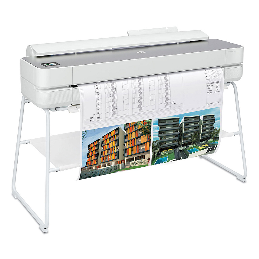 HP DesignJet Studio 36" Steel Large-Format Wireless Plotter Printer (5HB14C)