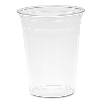 Rpet Cold Cup, 10 Oz, Plastic, Clear, Houston Logo, 900/carton