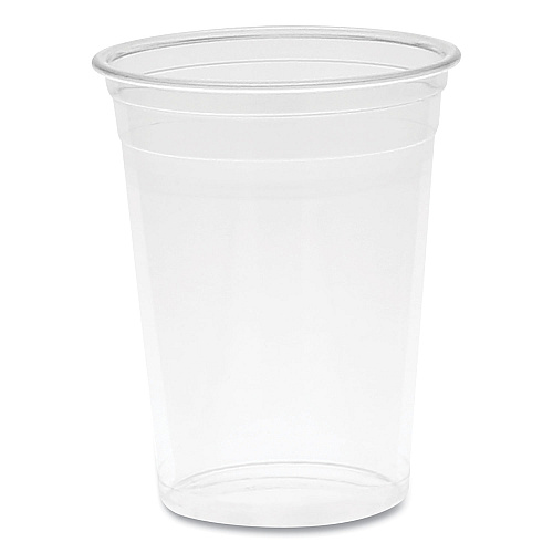 Rpet Cold Cup, 10 Oz, Plastic, Clear, Houston Logo, 900/carton