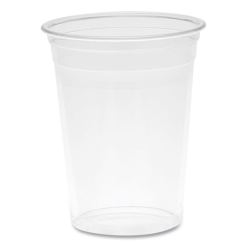Rpet Cold Cup, 10 Oz, Plastic, Clear, Houston Logo, 900/carton