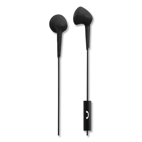 Maxell Jelleez Earbuds, ft Cord, Black (191569)