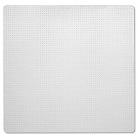 AbilityOne 7220001516518, SKILCRAFT PVC Chair Mat, Low-to-Medium Pile Carpet, 60 x 60, Clear