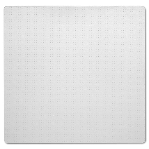 AbilityOne 7220001516518, SKILCRAFT PVC Chair Mat, Low-to-Medium Pile Carpet, 60 x 60, Clear