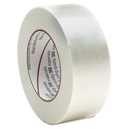 AbilityOne 7510001594450, SKILCRAFT Filament/Strapping Tape, 3" Core, 2" x 60 yds, White