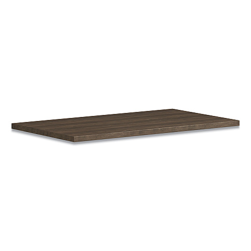 HON Coze Writing Desk Worksurface, Rectangular, 42" x 24", Florence Walnut (HLCR2442LF1)