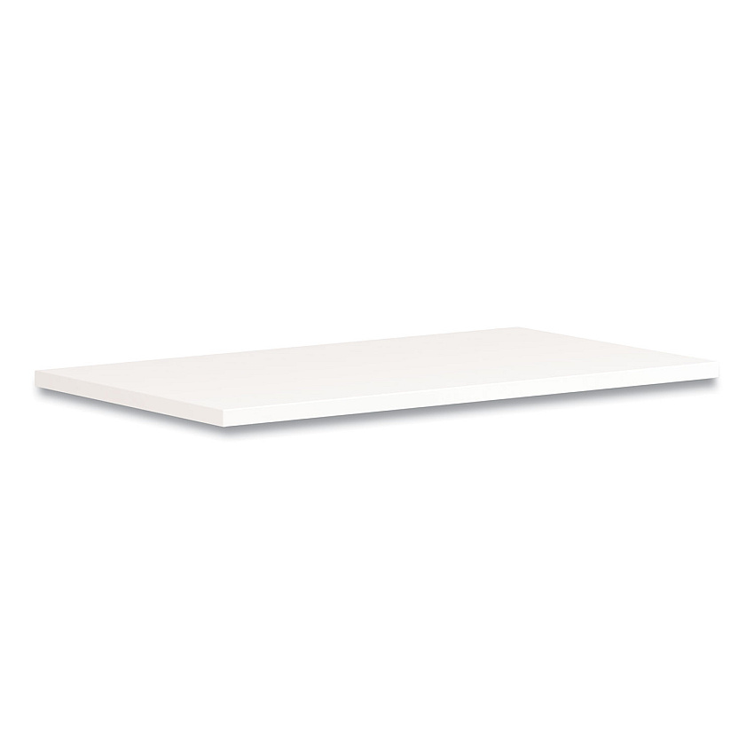 HON Coze Writing Desk Worksurface, Rectangular, 42" x 24", Designer White (HLCR2442LD1)