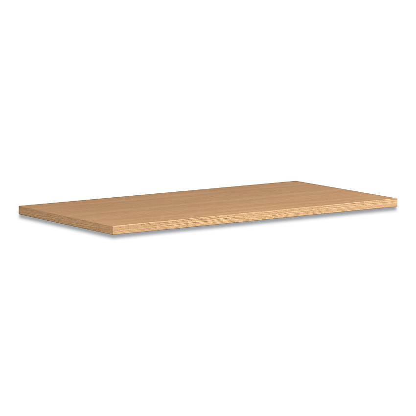 HON Coze Writing Desk Worksurface, Rectangular, 48" x 24", Natural Recon (HLCR2448LN1)