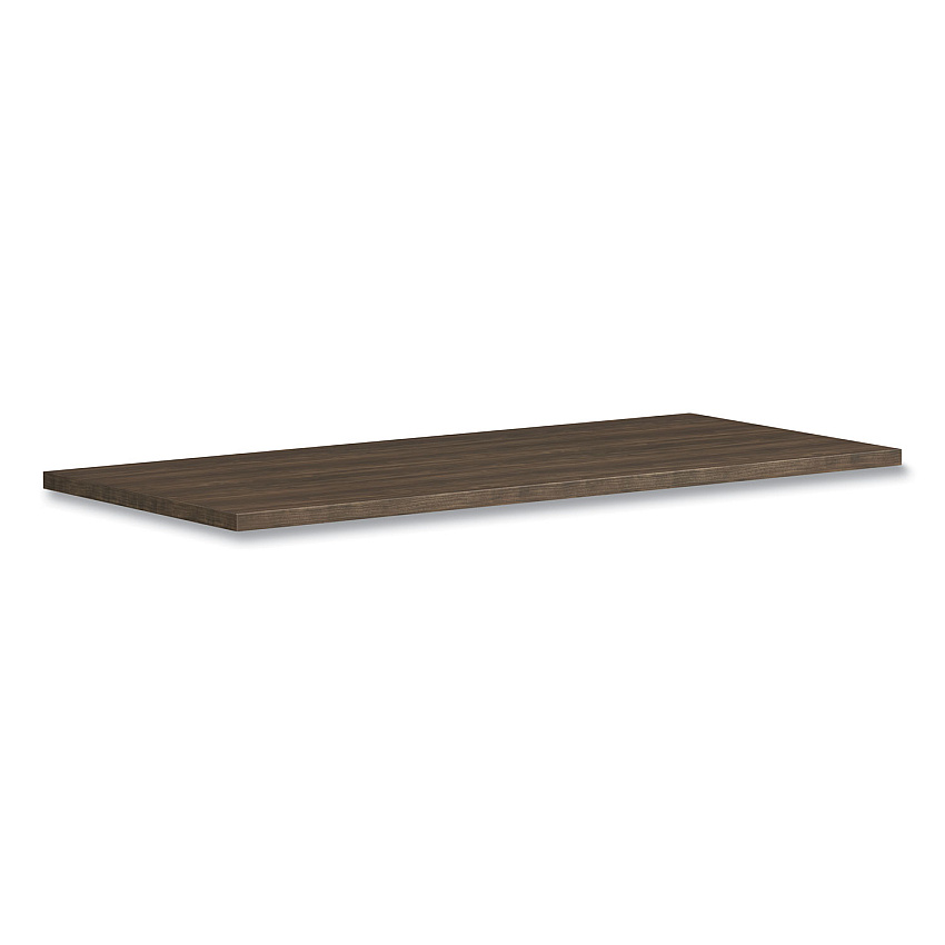 HON Coze Writing Desk Worksurface, Rectangular, 54" x 24", Florence Walnut (HLCR2454LF1)