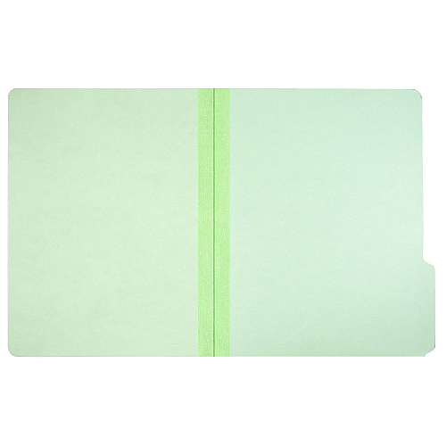 AbilityOne 7530002868570, SKILCRAFT Pressboard File Folder, 1/3-Cut Tabs: Assorted, Letter Size, 1" Expansion, Light Green, 100/Box