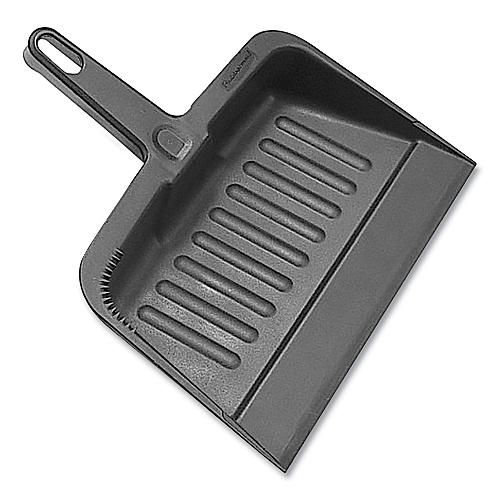 Impact Heavy-Duty Plastic Dust Pan, 12 x 12 x 4, Black (700EA)