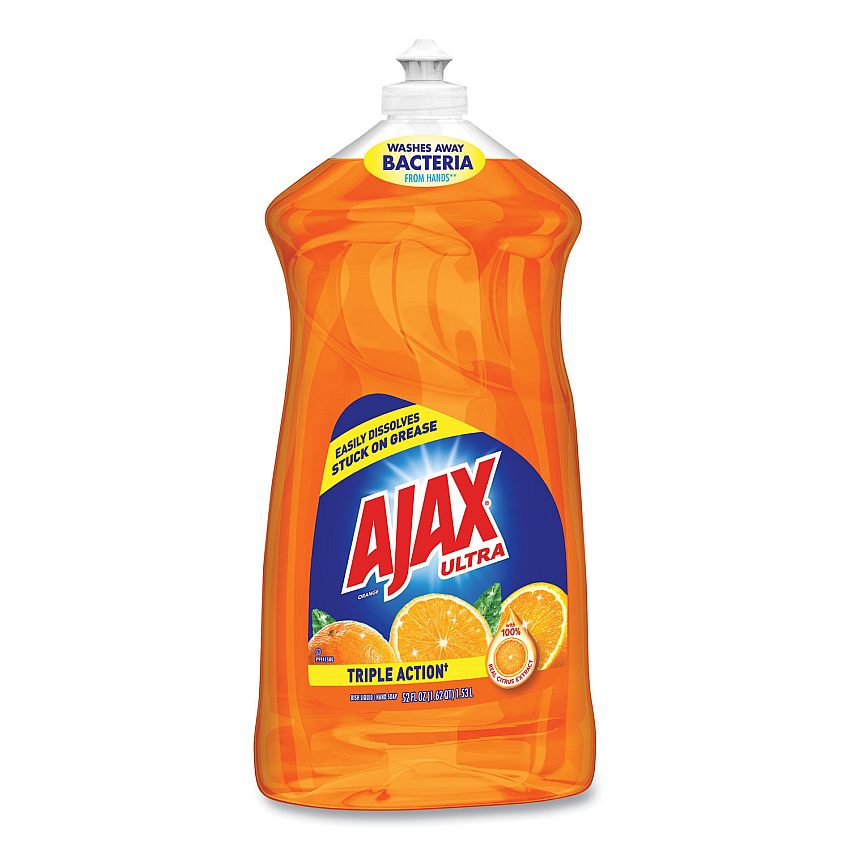 Ajax&reg; Triple Action Antibacterial Dish Soap, Orange, 52-oz. Bottle (49860)