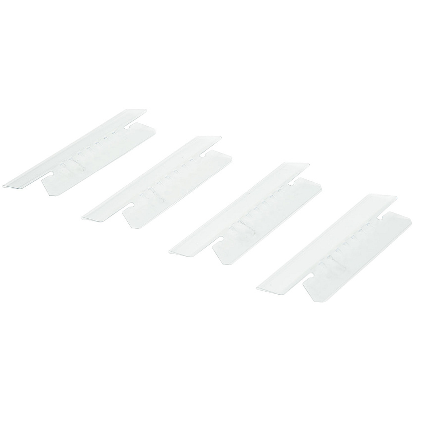 AbilityOne 7510013754510, SKILCRAFT Tabs for Hanging File Folders, 1/3-Cut, Clear, 3.5" Wide, 25/Pack
