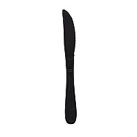 Knife Heavyweight Polysty Ebony, Case Of 1000 (CPSHWKNBKE1)