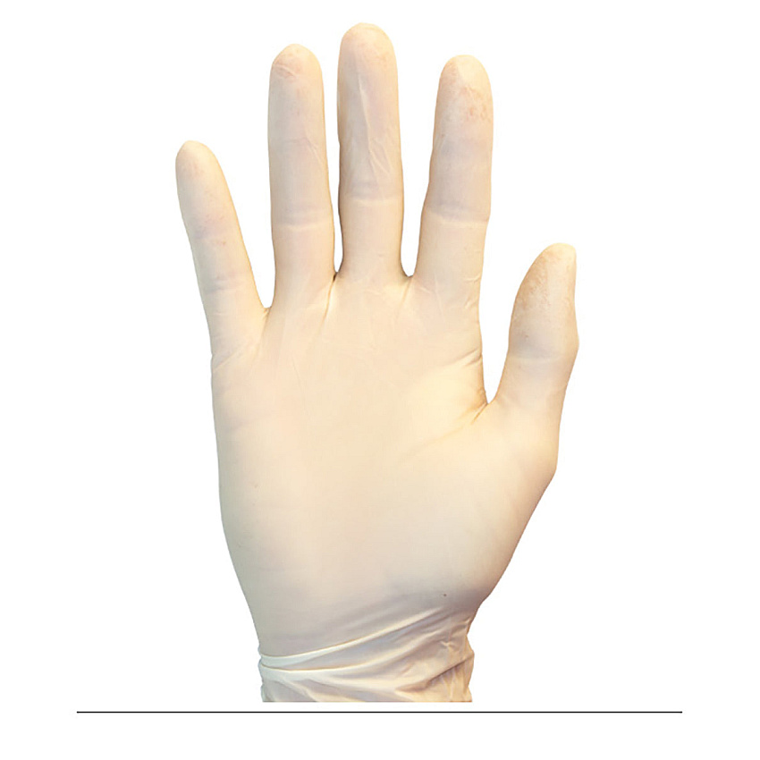 Safety Zone Latex Powdered Industrial 5 Mil Glove Natural Med, Case Of 1000 (GRDR-MD-1-T)