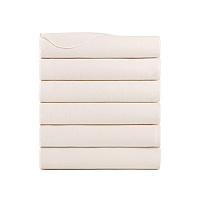 Cozy Soft Polar Fleece Throw Blanket 50x60 Tofu (ivory) - Pack Of 6 (P-FCPL-6PK-IV)