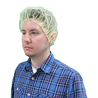 Impact Polypro Bouffant Cap Yellow 24 In., Case Of 1000 (MB-24-1000/Y)