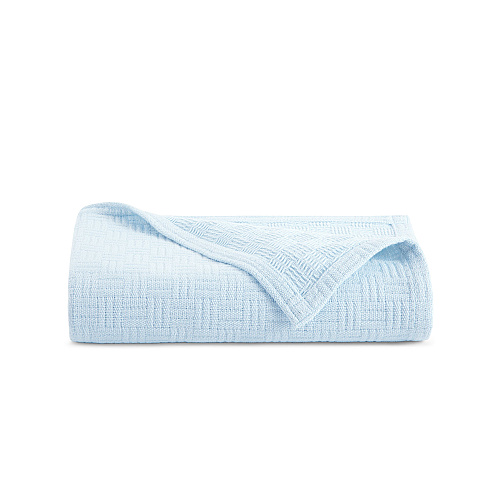 Host & Home Cotton Bed Blanket Queen Light Blue - 1 Each (P-BKCOT-9090-LB)