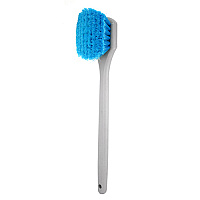 Scrub Brush Long Handle Blue/gray 24/cs, Case Of 24 (T0010-00)