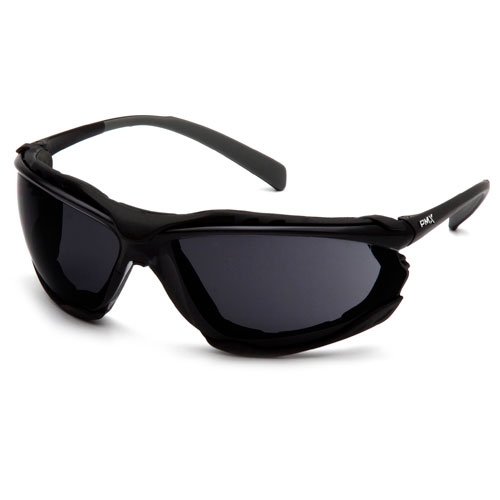 Proximity Foam Padded Safety Glasses, Gray Anti-fog Lens, Black Frame - 1 Each (SB9323ST)