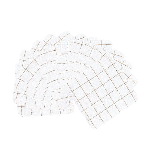 Cooks Linen Dishcloth 12x12 Tan - Case Of 144 (DISH-TAN-CS)