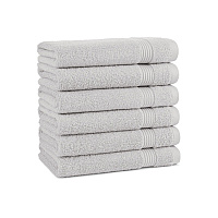 Host & Home Hand Towel 16x28 Light Grey - Pack Of 6 (HT-HH1628-3.5-LGY)