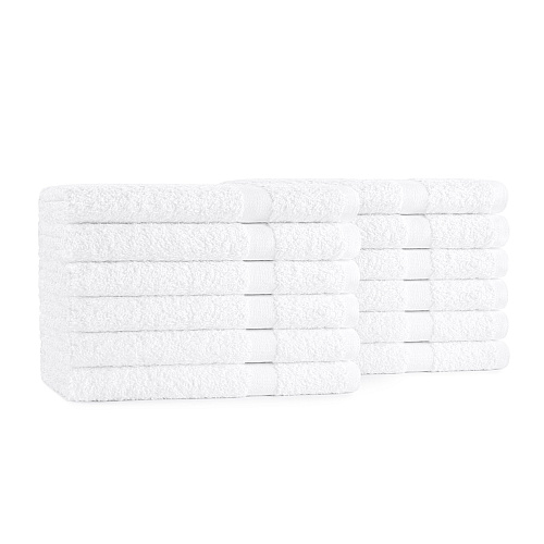 Admiral Hospitality Hand Towel 16x27 White - Pack Of 12 (P-ADM-HAND)