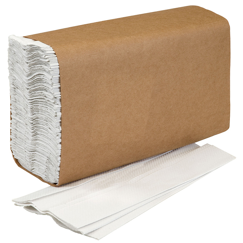 AbilityOne 8540014940909, SKILCRAFT C-Fold Paper Towels, 10.25w, White, 200/Pack, 12 Packs/Box