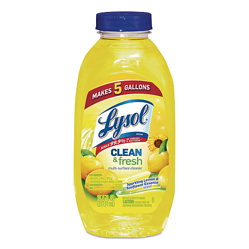 Lysol&reg; Multi-Surface Cleaner, Lemon and Sunflower, 10.75 oz, 20/CT (93805CT)