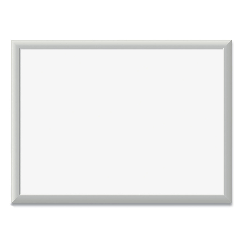 U Brands Magnetic Dry Erase Board with Aluminum Frame, 23 x 17, White Surface, Silver Frame (070U0001)